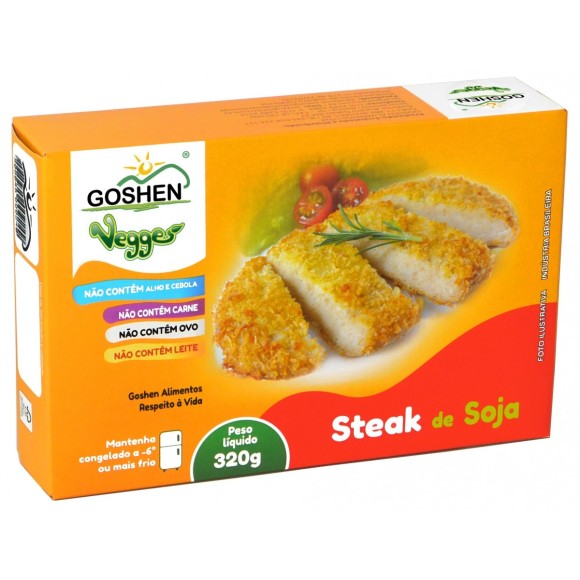 Steak de Soja Vegana 320g - Goshen
