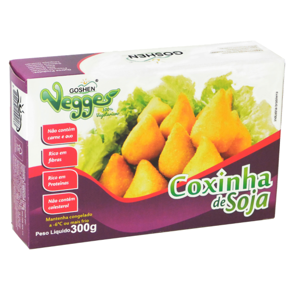 Coxinha Vegana de Soja 300g - Goshen